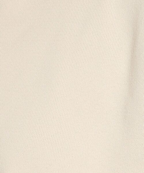 DRESKIP（ドレスキップ）の「◆後ろ姿も抜かりなく【セットアップ可】スポンディッシュニット（ニット/セーター・レディース・ブラック/ブルー/ナチュラル/レモンイエロー・02/03/04）」の6枚目の写真