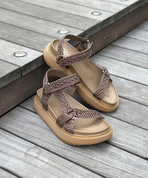 ASH(アッシュ)の「【UGO INTRECCIO】ベルトサンダル(サンダル・レディース・ブラック/ベージュ・35/37/36/38/39)」の5枚目の写真