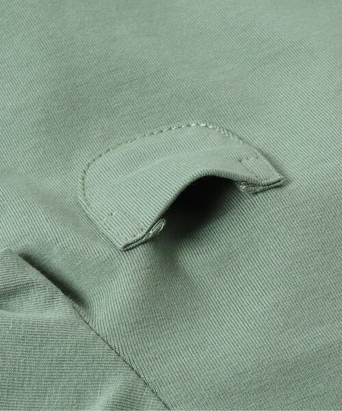 Ampersand（アンパサンド）の「【premier】配色デザインボディースーツ（ロンパース・キッズ・アイボリー/グリーン/キャメル・60/70/80）」の9枚目の写真