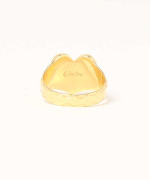Chibi Jewels （チビジュエルズ）の「【Ca】chibi jewels Heart Conch（リング・レディース・ゴールド・FREE）」の2枚目の写真
