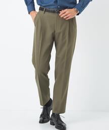 green label relaxing | TW ツイル 2プリーツ スラックス(スラックス)