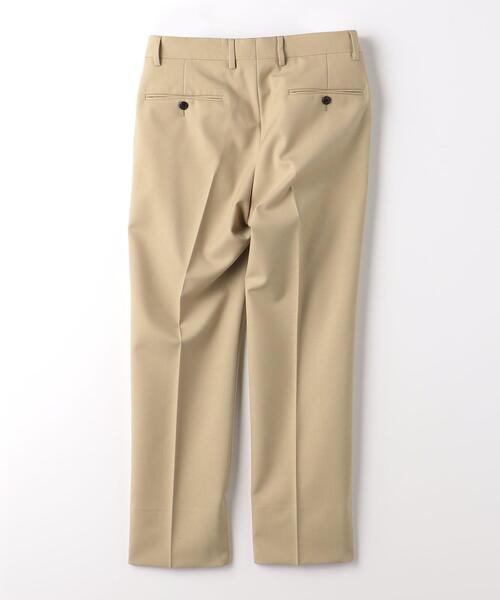 green label relaxing（グリーンレーベルリラクシング）の「TW ツイル 2プリーツ スラックス（スラックス・メンズ・オリーブ/ベージュ・XS/S/M/L/XL）」の14枚目の写真