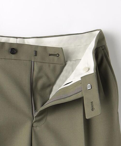 green label relaxing（グリーンレーベルリラクシング）の「TW ツイル 2プリーツ スラックス（スラックス・メンズ・オリーブ/ベージュ・XS/S/M/L/XL）」の19枚目の写真