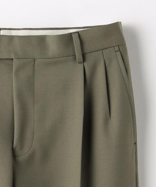 green label relaxing（グリーンレーベルリラクシング）の「TW ツイル 2プリーツ スラックス（スラックス・メンズ・オリーブ/ベージュ・XS/S/M/L/XL）」の20枚目の写真