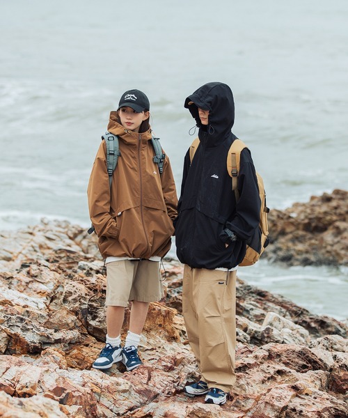 HOOK(フック)の「【HOOK】ビッグシルエットポリライトマウンテンパーカー(マウンテンパーカー・メンズ・グリーン/ダークブラウン/ブラック/チョコ・M/XL/L/XXL)」の21枚目の写真