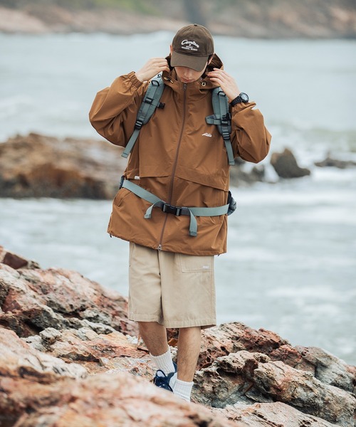 HOOK(フック)の「【HOOK】ビッグシルエットポリライトマウンテンパーカー(マウンテンパーカー・メンズ・グリーン/ダークブラウン/ブラック/チョコ・M/XL/L/XXL)」の22枚目の写真