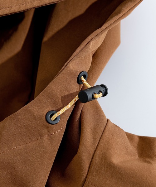 HOOK(フック)の「【HOOK】ビッグシルエットポリライトマウンテンパーカー(マウンテンパーカー・メンズ・グリーン/ダークブラウン/ブラック/チョコ・M/XL/L/XXL)」の19枚目の写真