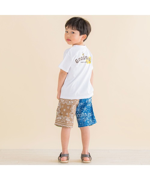Noeil aime BeBe（ノイユエイムベベ）の「Noeil aime BeBe/バンダナ柄ハーフパンツ (90~130cm)（その他パンツ・キッズ・グリーン系その他/ブルー系その他・120/110/130/100/90）」の13枚目の写真