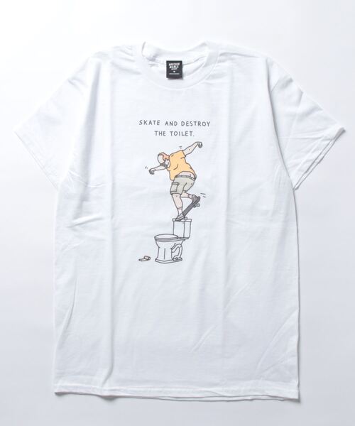 BROTHER MERLE(ブラザー マール)の「NOSEBLUNT S/S T-SHIRTS/BROTHER MERLE(ブラザーマール)半袖Tシャツ(Tシャツ/カットソー・メンズ・ホワイト/ダークグリーン/ブラック・MEDIUM/X-LARGE/LARGE)」の2枚目の写真