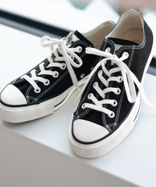 CONVERSE ALL STAR（コンバースオールスター）の「【CONVERSE/コンバース】ALL STAR J OX：スニーカー（その他シューズ・レディース・ホワイト/ブラック・25cm/23.5cm/23cm/22.5cm/24cm/24.5cm）」の2枚目の写真