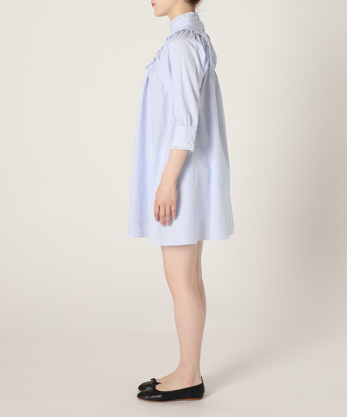 Charles Chaton（シャルルシャトン）の「dream pearl mini dress ドリームパール ミニドレス（ワンピース・レディース・レッド/サックスブルー・36/34）」の19枚目の写真