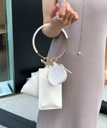 PAPILLONNER | リングハンドルマルチバッグ/ケース(ハンドバッグ)