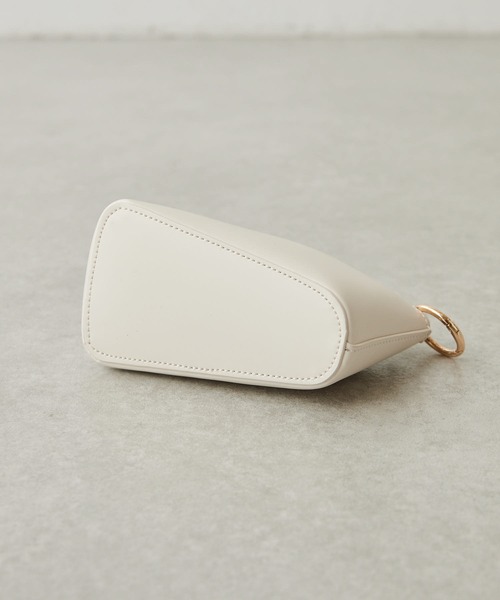 PAPILLONNER（パピヨネ）の「【OT】リングハンドルマルチバッグ/ケース（ハンドバッグ・レディース・ブラック/オフホワイト・FREE）」の19枚目の写真