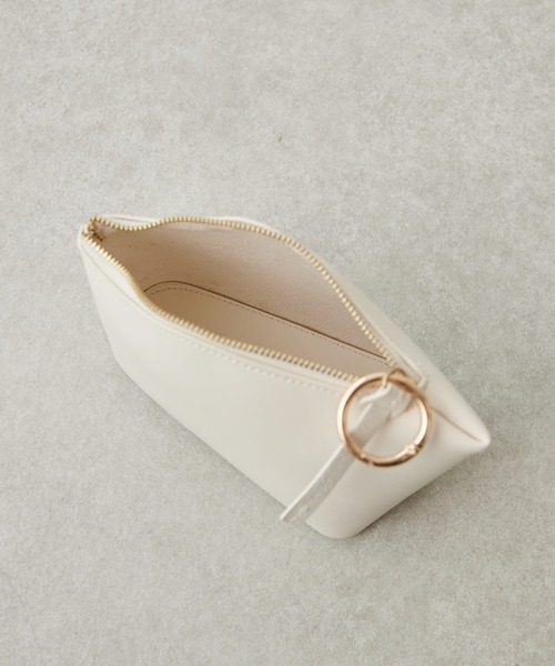 PAPILLONNER（パピヨネ）の「【OT】リングハンドルマルチバッグ/ケース（ハンドバッグ・レディース・ブラック/オフホワイト・FREE）」の20枚目の写真