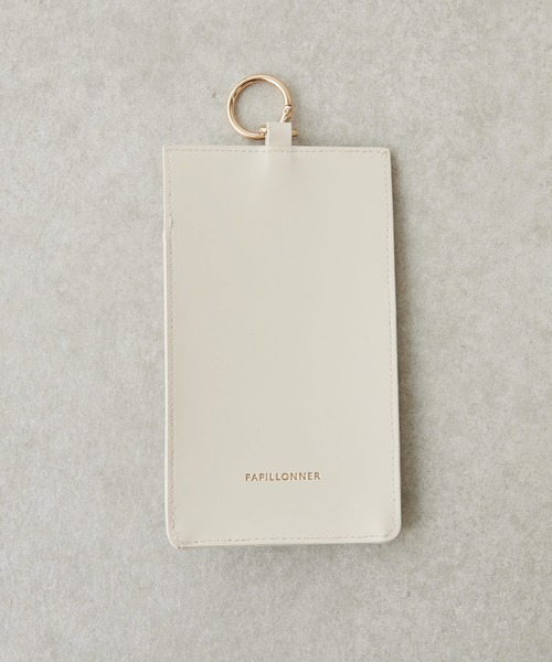 PAPILLONNER（パピヨネ）の「【OT】リングハンドルマルチバッグ/ケース（ハンドバッグ・レディース・ブラック/オフホワイト・FREE）」の15枚目の写真