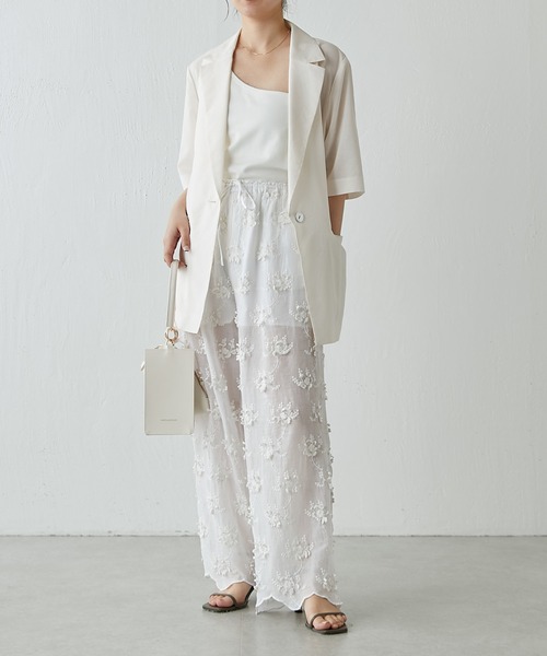 PAPILLONNER（パピヨネ）の「【OT】リングハンドルマルチバッグ/ケース（ハンドバッグ・レディース・ブラック/オフホワイト・FREE）」の3枚目の写真