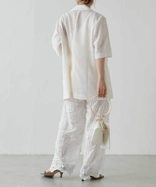 PAPILLONNER（パピヨネ）の「【OT】リングハンドルマルチバッグ/ケース（ハンドバッグ・レディース・ブラック/オフホワイト・FREE）」の5枚目の写真