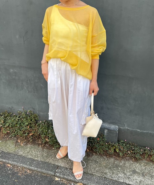 PAPILLONNER（パピヨネ）の「【OT】リングハンドルマルチバッグ/ケース（ハンドバッグ・レディース・ブラック/オフホワイト・FREE）」の7枚目の写真