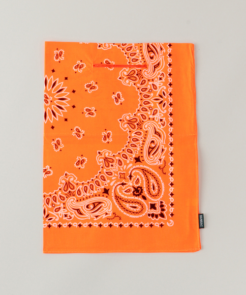 JOINT WORKS（ジョイントワークス）の「【BANSAC / バンサック】NEON PAISLEY（エコバッグ/サブバッグ・レディース・ピンク/オレンジ/イエロー/グリーン・FREE）」の4枚目の写真