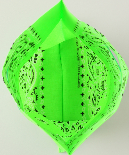 JOINT WORKS（ジョイントワークス）の「【BANSAC / バンサック】NEON PAISLEY（エコバッグ/サブバッグ・レディース・ピンク/オレンジ/イエロー/グリーン・FREE）」の7枚目の写真