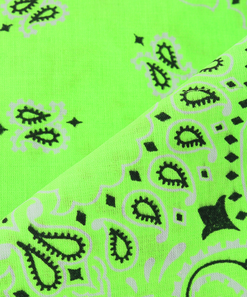 JOINT WORKS（ジョイントワークス）の「【BANSAC / バンサック】NEON PAISLEY（エコバッグ/サブバッグ・レディース・ピンク/オレンジ/イエロー/グリーン・FREE）」の13枚目の写真