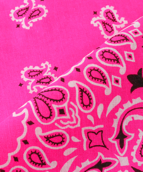 JOINT WORKS（ジョイントワークス）の「【BANSAC / バンサック】NEON PAISLEY（エコバッグ/サブバッグ・レディース・ピンク/オレンジ/イエロー/グリーン・FREE）」の14枚目の写真