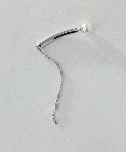 ear PAPILLONNER（イアパピヨネ）の「バックチェーンピアス（ピアス（片耳用）・レディース・ゴールド/シルバー・FREE）」の11枚目の写真