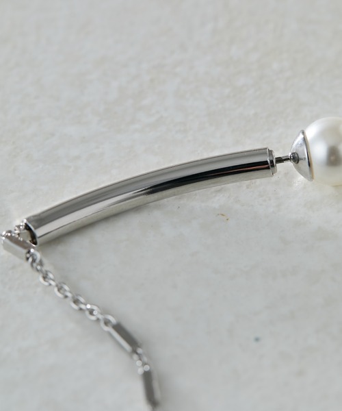 ear PAPILLONNER（イアパピヨネ）の「バックチェーンピアス（ピアス（片耳用）・レディース・ゴールド/シルバー・FREE）」の8枚目の写真