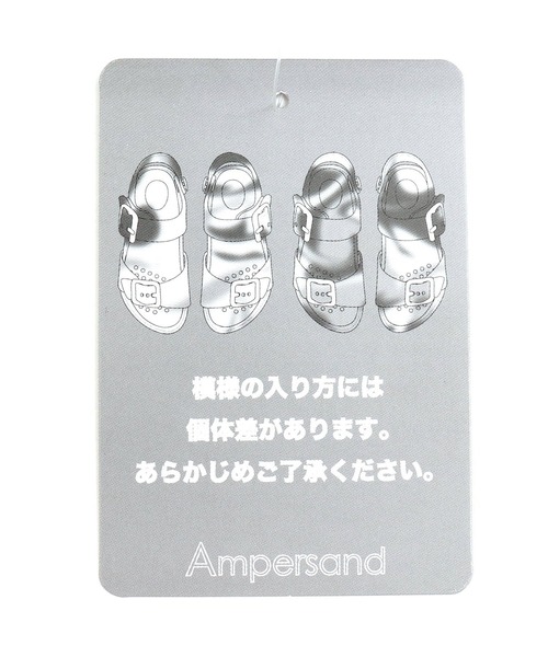 Ampersand(アンパサンド)の「Ampersand/アンパサンド EVAサンダル(サンダル・キッズ・ブルー/ブラック/ブラウン/ピンク/ベージュ/イエロー・18/19/20/21)」の19枚目の写真