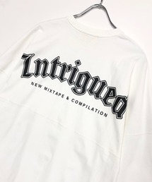 バックプリント ドルマンスリーブ ビッグTシャツ / ミドルウエイト コットン天竺