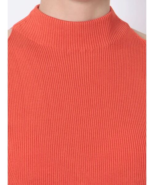 LAGUNAMOON（ラグナムーン）の「オープンショルダーニットプルオーバー（ニット/セーター・レディース・オレンジ/ブルー/アイボリー/ブラック・FREE）」の19枚目の写真