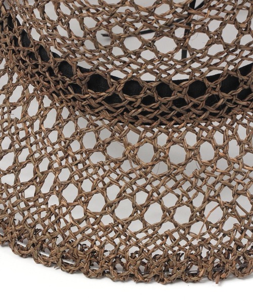 PAGEBOY（ページボーイ）の「スカシアミバケットハット（ハット・レディース・ブラック/ダークブラウン・FREE）」の14枚目の写真