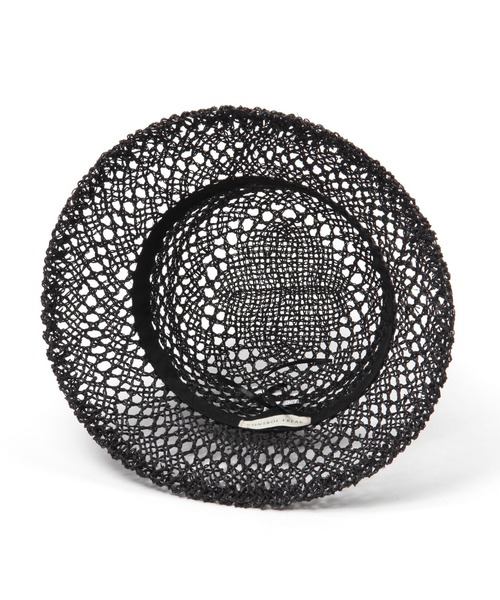 PAGEBOY（ページボーイ）の「スカシアミバケットハット（ハット・レディース・ブラック/ダークブラウン・FREE）」の9枚目の写真