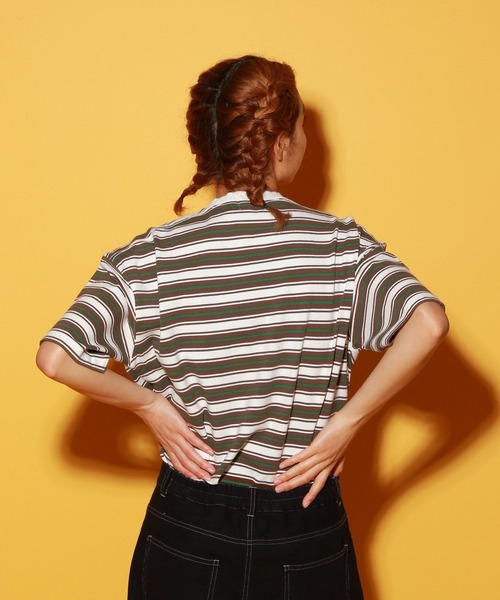 PBLIM(ページボーイリム)の「PBLIM/マルチボーダーT(Tシャツ/カットソー・レディース・ブラック系その他/ブルー系その他/ホワイト系その他・MEDIUM/LARGE)」の11枚目の写真