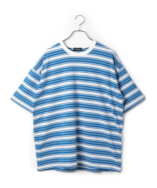 PBLIM(ページボーイリム)の「PBLIM/マルチボーダーT(Tシャツ/カットソー・レディース・ブラック系その他/ブルー系その他/ホワイト系その他・MEDIUM/LARGE)」の13枚目の写真