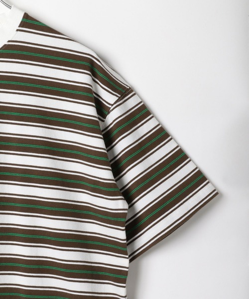 PBLIM(ページボーイリム)の「PBLIM/マルチボーダーT(Tシャツ/カットソー・レディース・ブラック系その他/ブルー系その他/ホワイト系その他・MEDIUM/LARGE)」の14枚目の写真