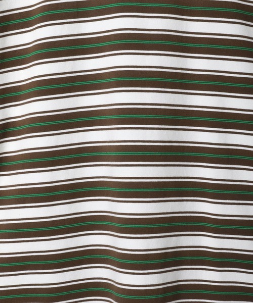 PBLIM(ページボーイリム)の「PBLIM/マルチボーダーT(Tシャツ/カットソー・レディース・ブラック系その他/ブルー系その他/ホワイト系その他・MEDIUM/LARGE)」の10枚目の写真