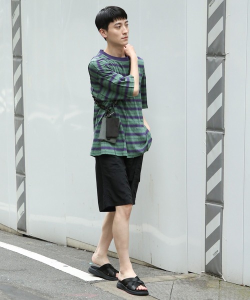 niko and...(ニコアンド)の「ライトナイロンショートパンツ(その他パンツ・メンズ・ネイビー/カーキ/ブラック・MEDIUM/LARGE)」の16枚目の写真