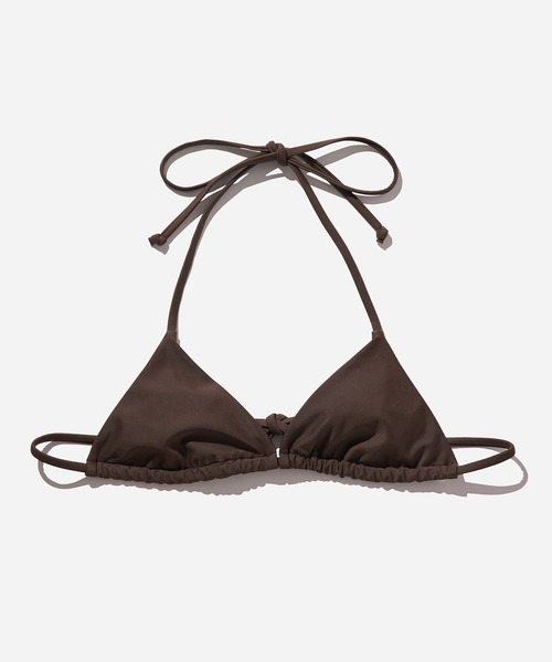 Saturdays NYC（サタデーズ ニューヨークシティ ）の「Natalia Triangle Bikini Top（水着・レディース・ブラウン系その他2・X-SMALL/S）」の4枚目の写真