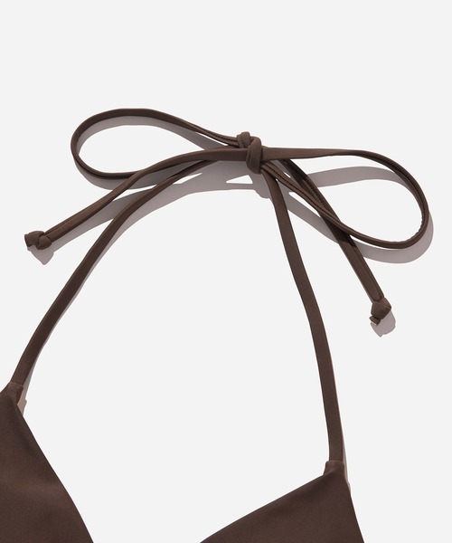 Saturdays NYC（サタデーズ ニューヨークシティ ）の「Natalia Triangle Bikini Top（水着・レディース・ブラウン系その他2・X-SMALL/S）」の5枚目の写真