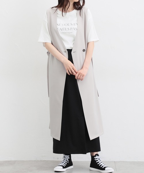 Honeys（ハニーズ）の「ジレ風ワンピース（ベスト）」 - WEAR