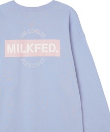 MILKFED. | STENCIL BOX WIDE L/S TEE(Tシャツ/カットソー)