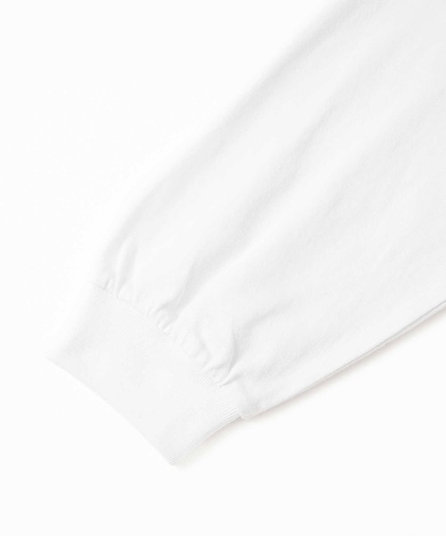 MILKFED.（ミルクフェド）の「STENCIL BOX WIDE L/S TEE（Tシャツ/カットソー・レディース・ライトブルー/ホワイト/ブラック/ピンク・L/M）」の14枚目の写真