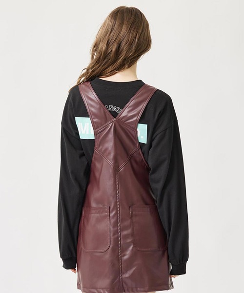 MILKFED.（ミルクフェド）の「STENCIL BOX WIDE L/S TEE（Tシャツ/カットソー・レディース・ライトブルー/ホワイト/ブラック/ピンク・L/M）」の21枚目の写真