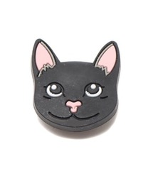 crocs(�N���b�N�X)��Crocs Jibbitz Black Cat / �N���b�N�X �W�r�b�c�@�u���b�N �L���b�g(�V���[�Y�A�N�Z�T���[)