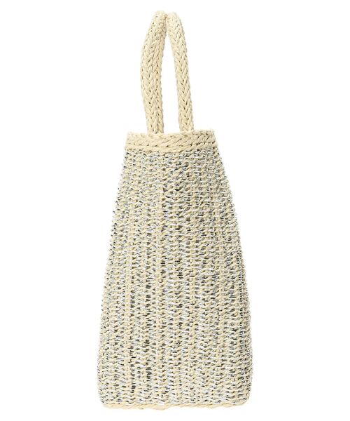 Green Parks(グリーンパークス)の「・ラメカゴバッグ(エコバッグ/サブバッグ・レディース・ブラック/シルバー/ゴールド・FREE)」の7枚目の写真