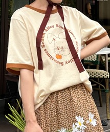 【Alley】うさぎプリントリンガーT