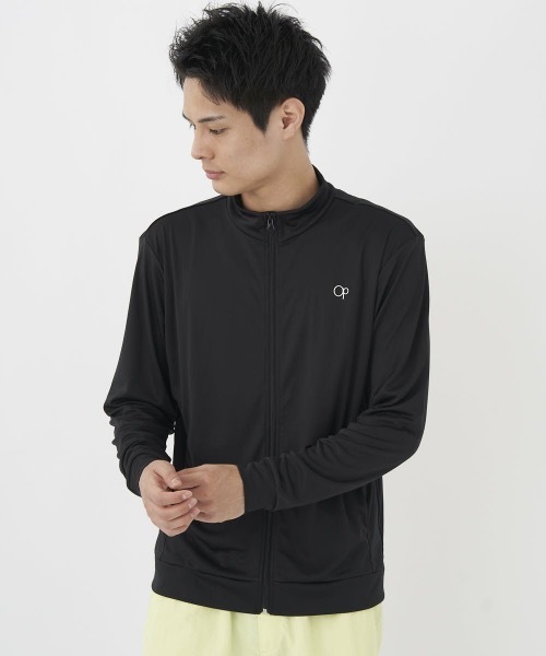 Ocean Pacific（オーシャンパシフィック）の「【OP:オーピー】スタンドラッシュガード　水着（ラッシュガード・メンズ・ホワイト/ブラック・X-LARGE/LARGE/MEDIUM）」の7枚目の写真