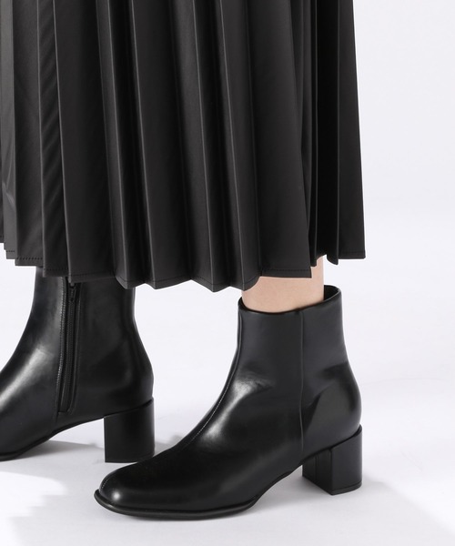 niko and...(ニコアンド)の「レザーライクロングプリーツスカート(スカート・レディース・ブラック/アイボリー/イエロー×ブラック・MEDIUM/LARGE)」の11枚目の写真