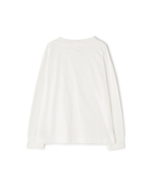 MHL.(エムエイチエル)の「LIGHTWEIGHT MATT COTTON JERSEY(Tシャツ/カットソー・レディース・ホワイト/レッド系その他3・2)」の13枚目の写真
